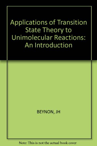 Applications of Transition State Theory to Unimolecular Reactions: An Introduction