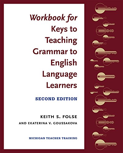 Book Cover Workbook for Keys to Teaching Grammar to English Language Learners, Second Ed.
