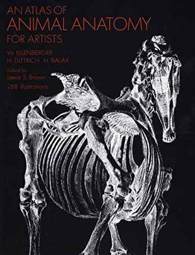 Book Cover An Atlas of Animal Anatomy for Artists (Dover Anatomy for Artists)