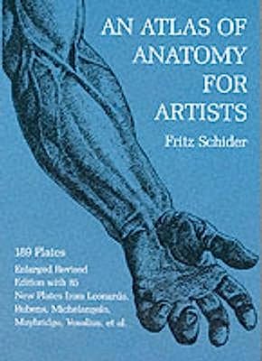 Book Cover An Atlas of Anatomy for Artists (Dover Anatomy for Artists)
