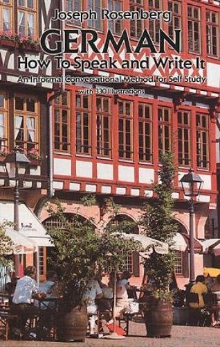 Book Cover German: How to Speak and Write It (Dover Dual Language German)