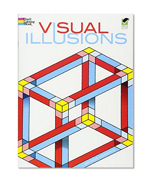 Book Cover Visual Illusions Coloring Book (Dover Design Coloring Books)
