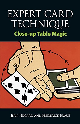 Book Cover Expert Card Technique: Close-Up Table Magic