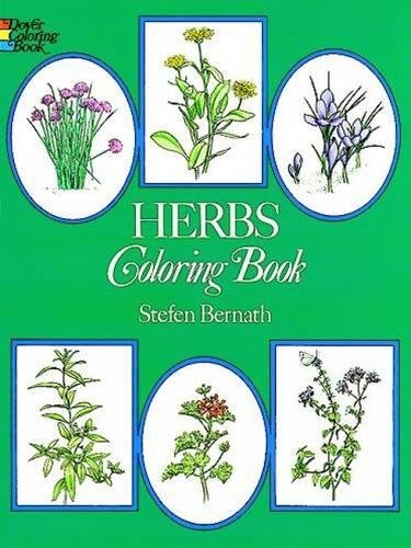 Book Cover Herbs Coloring Book (Dover Nature Coloring Book)