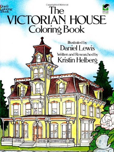 Book Cover The Victorian House Coloring Book