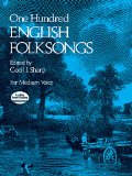 One Hundred English Folksongs (Dover Song Collections)