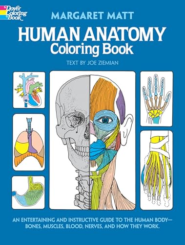 Book Cover Human Anatomy Coloring Book (Dover Children's Science Books)