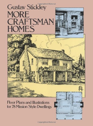 Book Cover More Craftsman Homes (Dover Architecture)