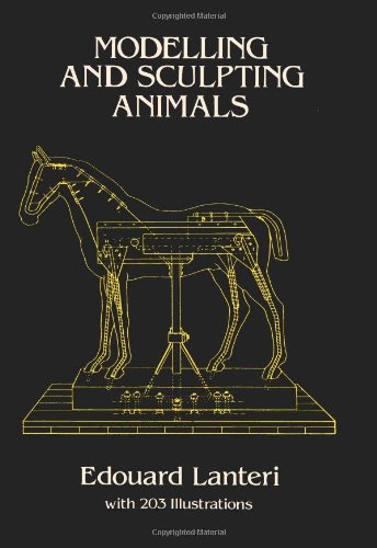 Book Cover Modelling and Sculpting Animals (Dover Art Instruction)