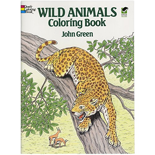 Book Cover Wild Animals Coloring Book (Dover Nature Coloring Book)