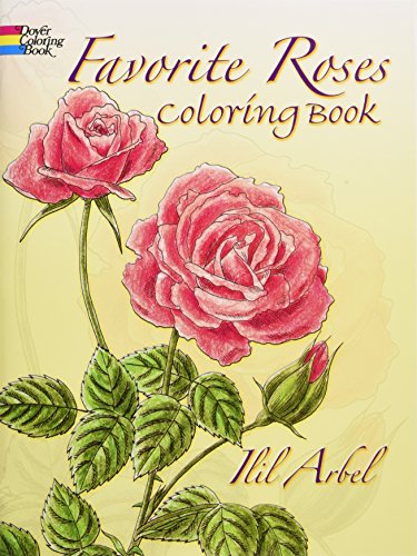 Book Cover Favorite Roses Coloring Book (Dover Nature Coloring Book)