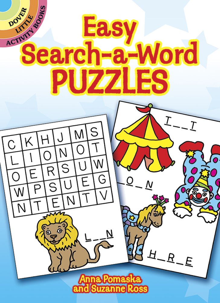Book Cover Easy Search-A-Word Puzzles (Dover Little Activity Books)