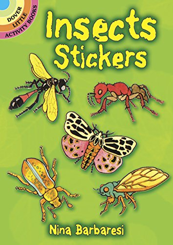 Book Cover Insects Stickers (Dover Little Activity Books Stickers)