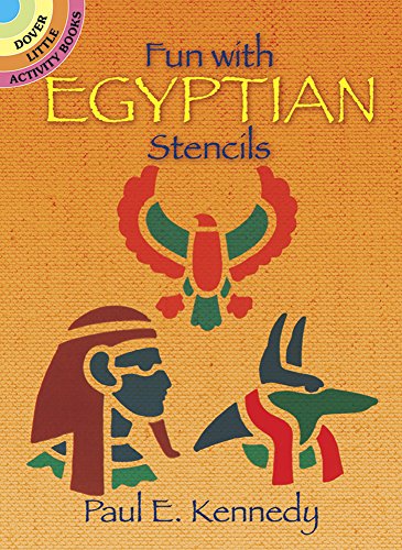 Book Cover Fun with Egyptian Stencils (Dover Stencils)