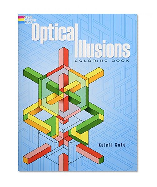 Book Cover Optical Illusions Coloring Book (Dover Design Coloring Books)