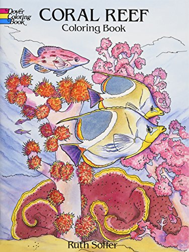 Book Cover Coral Reef Coloring Book (Dover Sea Life Coloring Books)