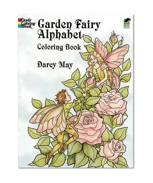 Book Cover Garden Fairy Alphabet Coloring Book