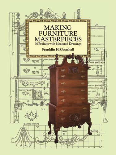 Book Cover Making Furniture Masterpieces: 30 Projects with Measured Drawings (Dover Woodworking)
