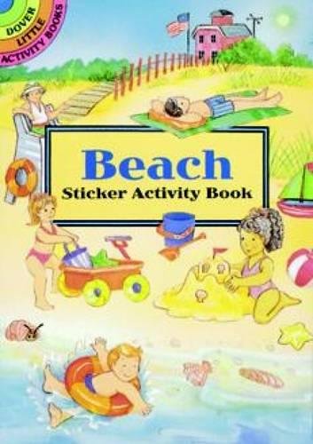 Book Cover Beach Sticker Activity Book (Dover Little Activity Books Stickers)