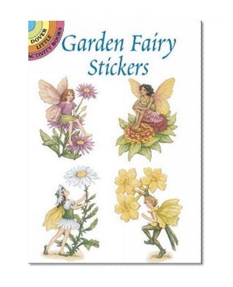 Book Cover Garden Fairy Stickers