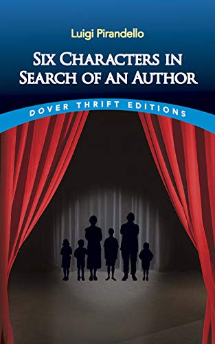Book Cover Six Characters in Search of an Author (Dover Thrift Editions)
