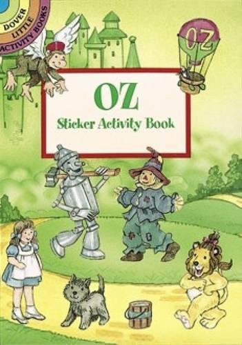 Book Cover Oz Sticker Activity Book (Dover Little Activity Books Stickers)