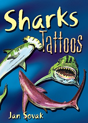 Book Cover Sharks Tattoos (Dover Tattoos)