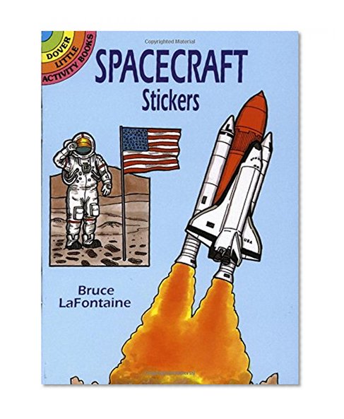 Book Cover Spacecraft Stickers (Dover Little Activity Books Stickers)