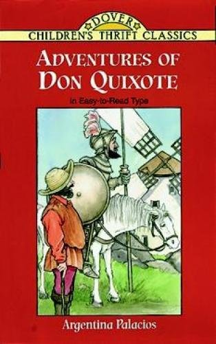 Book Cover Adventures of Don Quixote (Dover Children's Thrift Classics)