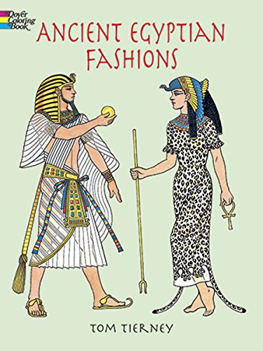 Book Cover Ancient Egyptian Fashions (Dover Fashion Coloring Book)