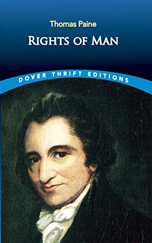 Book Cover Rights of Man (Dover Thrift Editions)