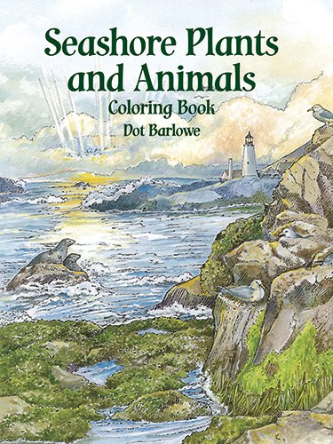 Seashore Plants and Animals Coloring Book (Dover Nature Coloring Book)