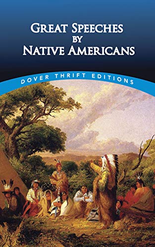 Book Cover Great Speeches by Native Americans (Dover Thrift Editions)