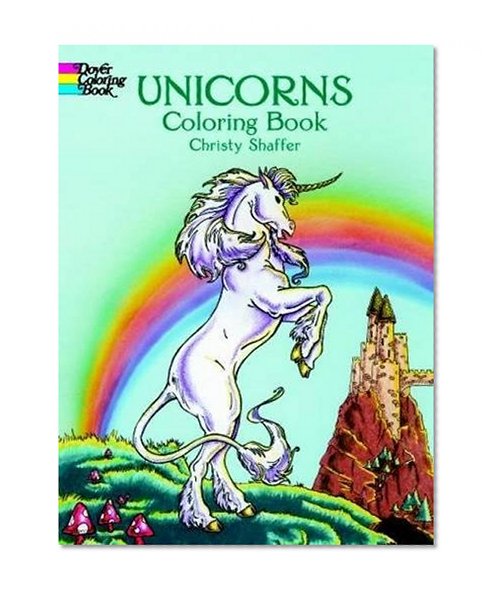 Book Cover Unicorns Coloring Book (Dover Coloring Books)