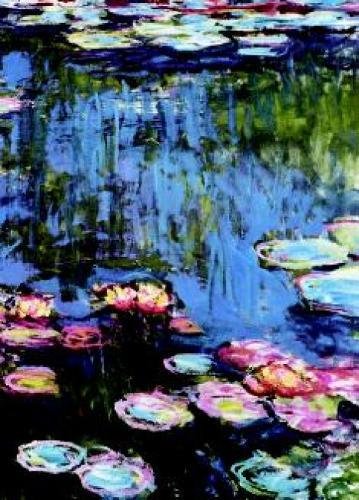Book Cover Monet Water Lilies Notebook (Decorative Notebooks)