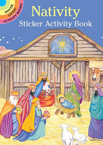 Book Cover Nativity Sticker Activity Book (Dover Little Activity Books Stickers)