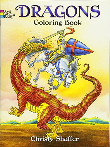 Dragons Coloring Book (Dover Coloring Books)