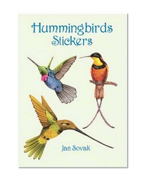 Book Cover Hummingbirds Stickers (Dover Little Activity Books Stickers)