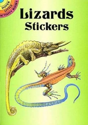 Book Cover Lizards Stickers (Dover Little Activity Books Stickers)