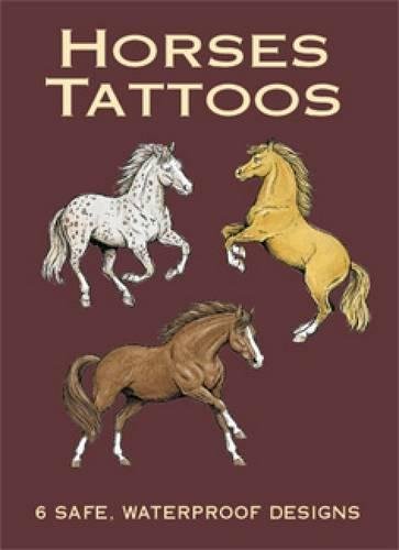 Book Cover Horses Tattoos (Dover Tattoos)