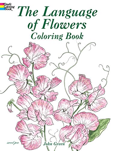 Book Cover The Language of Flowers Coloring Book (Dover Nature Coloring Book)