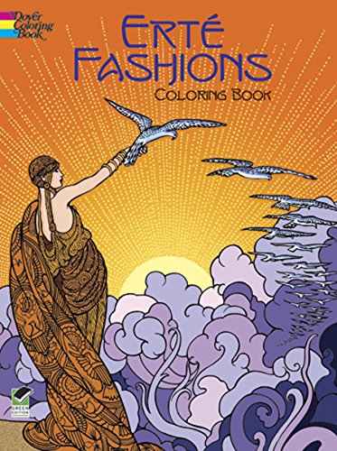 Book Cover Erté Fashions Coloring Book (Dover Fashion Coloring Book)