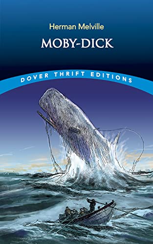 Book Cover Moby-Dick (Dover Thrift Editions)