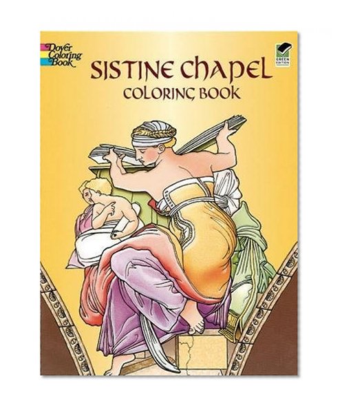 Book Cover Sistine Chapel Coloring Book