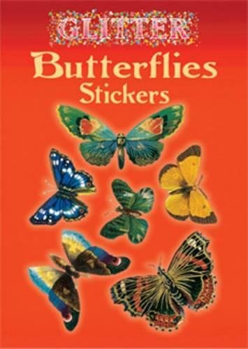 Book Cover Glitter Butterflies Stickers (Dover Stickers)