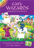 Easy Wizards Sticker Picture Puzzle (Dover Little Activity Books)