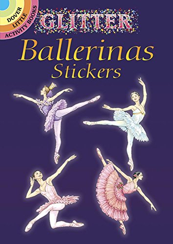 Book Cover Glitter Ballerinas Stickers (Dover Little Activity Books Stickers)