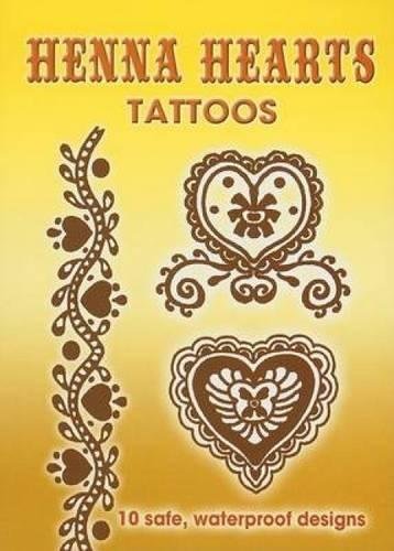Book Cover Henna Hearts Tattoos (Dover Tattoos)
