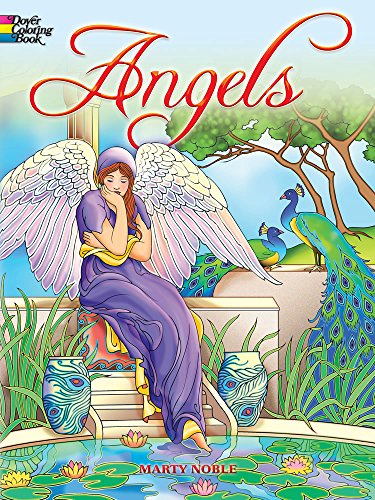 Book Cover Angels Coloring Book (Dover Coloring Books)