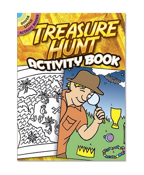 Book Cover Treasure Hunt Activity Book (Dover Little Activity Books)